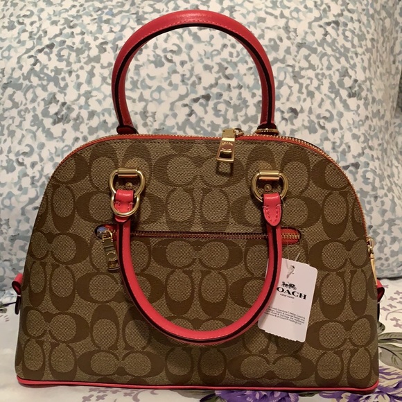 💯 %Authentic Coach Katy Satchel - Picture 2 of 9